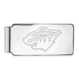 Sterling Silver NHL Minnesota Wild Money Clip